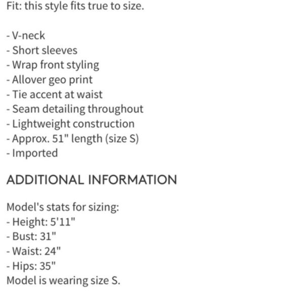 PLEIONE Brand Size large Black and White Geometric Wrap Maxi Dress - Picture 7 of 7